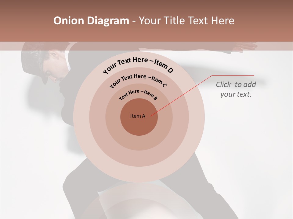 A Man In A Black Suit Is Dancing PowerPoint Template