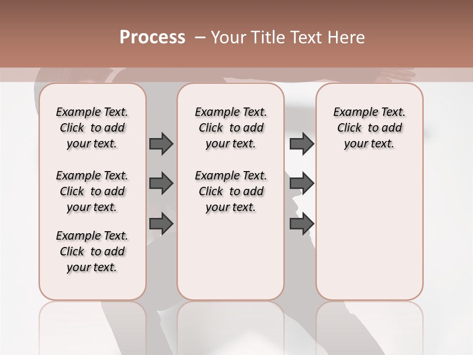 A Man In A Black Suit Is Dancing PowerPoint Template
