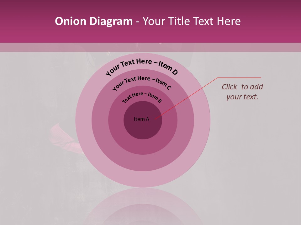 A Girl Jumping In The Air With A Pink Background PowerPoint Template