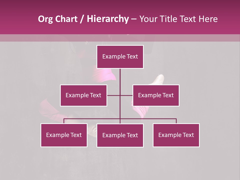 A Girl Jumping In The Air With A Pink Background PowerPoint Template