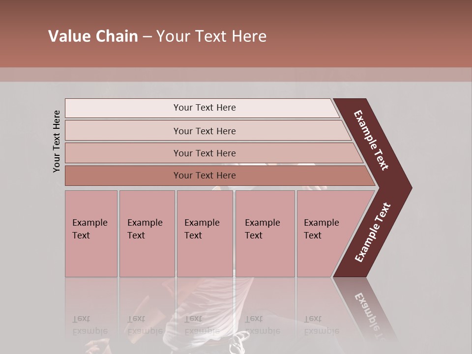 Aerobics Cool Pose PowerPoint Template