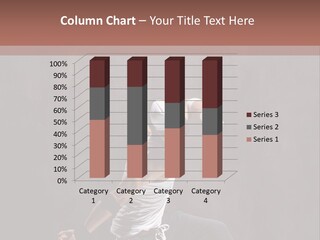 Aerobics Cool Pose PowerPoint Template
