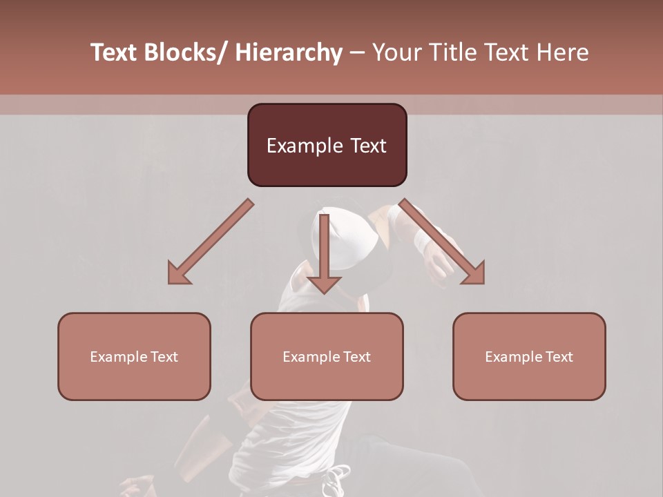 Aerobics Cool Pose PowerPoint Template