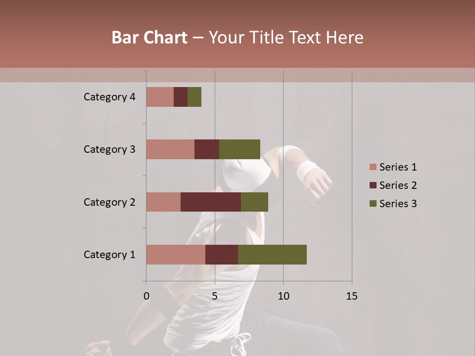 Aerobics Cool Pose PowerPoint Template