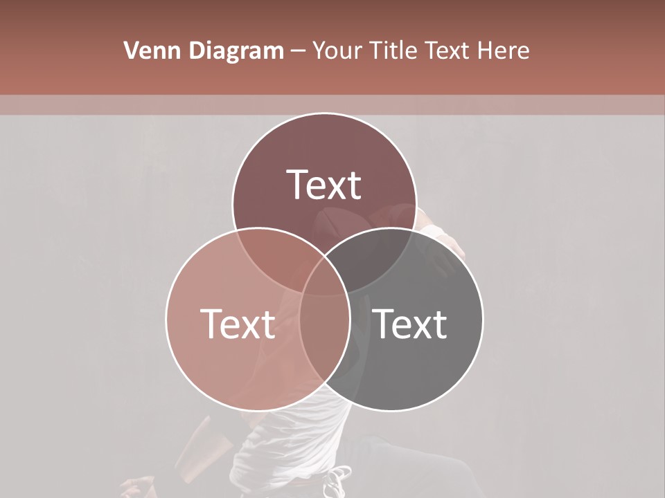 Aerobics Cool Pose PowerPoint Template