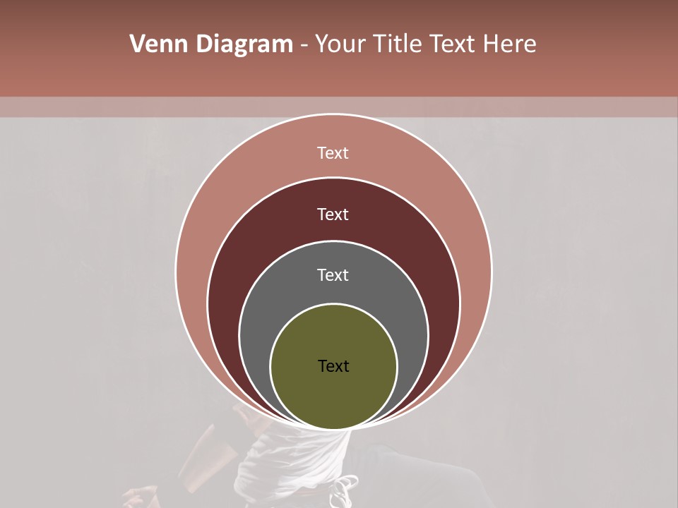 Aerobics Cool Pose PowerPoint Template