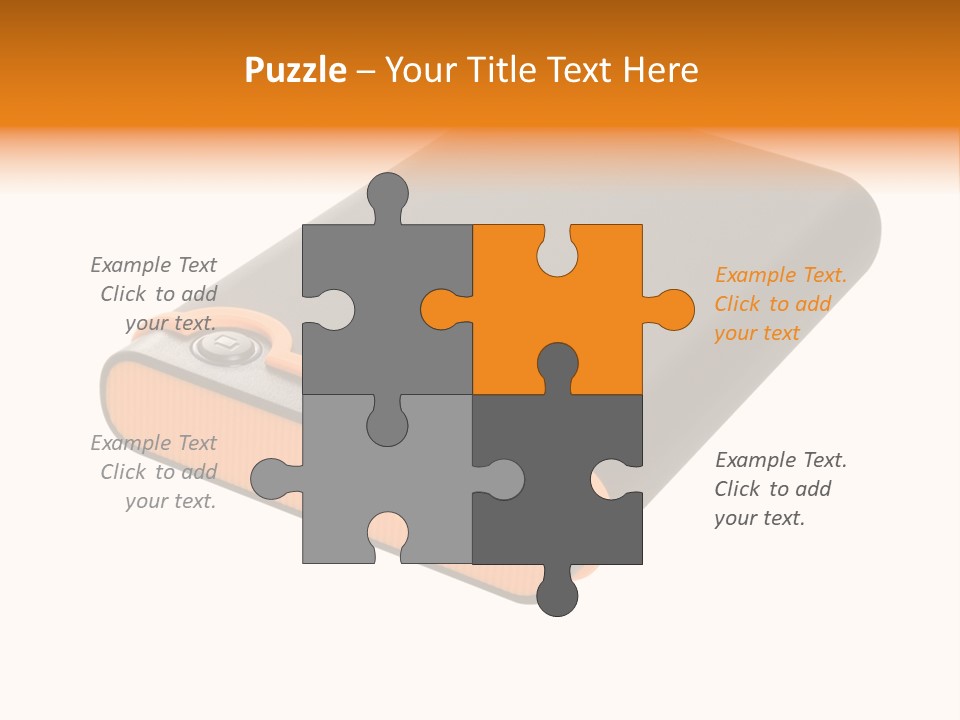 Button Drive Personal PowerPoint Template