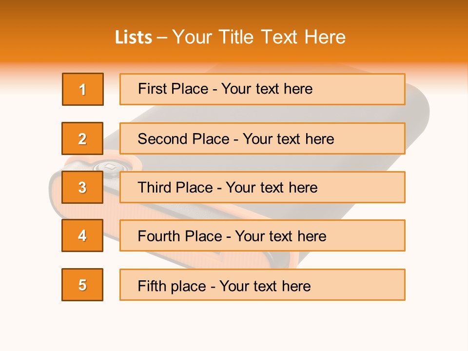 Button Drive Personal PowerPoint Template