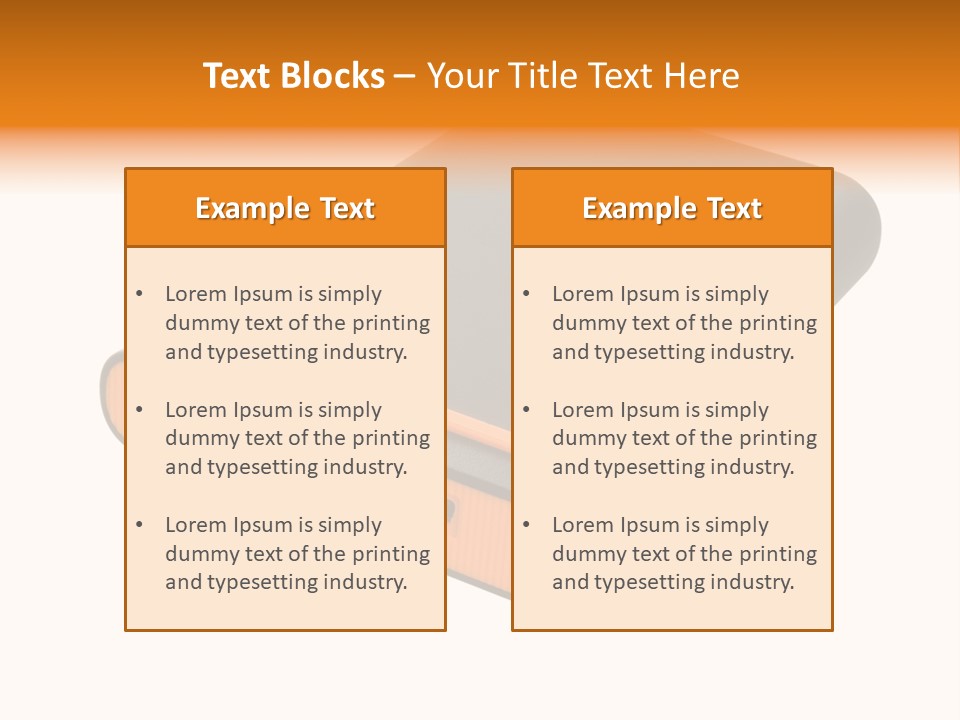 Button Drive Personal PowerPoint Template