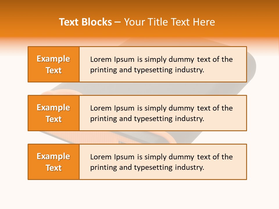 Button Drive Personal PowerPoint Template