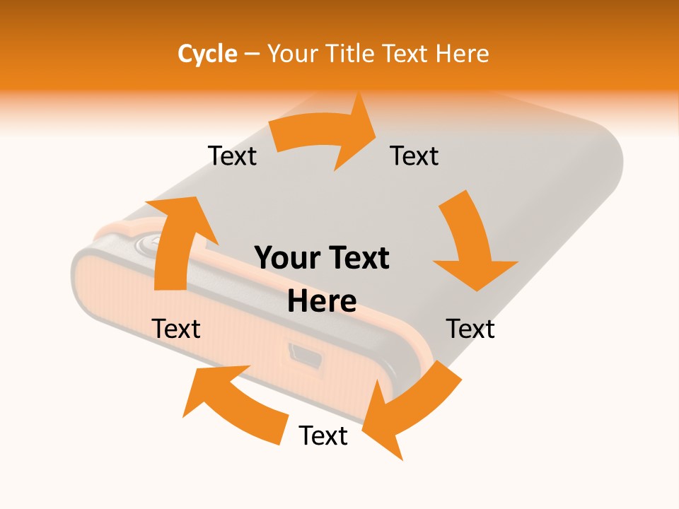 Button Drive Personal PowerPoint Template