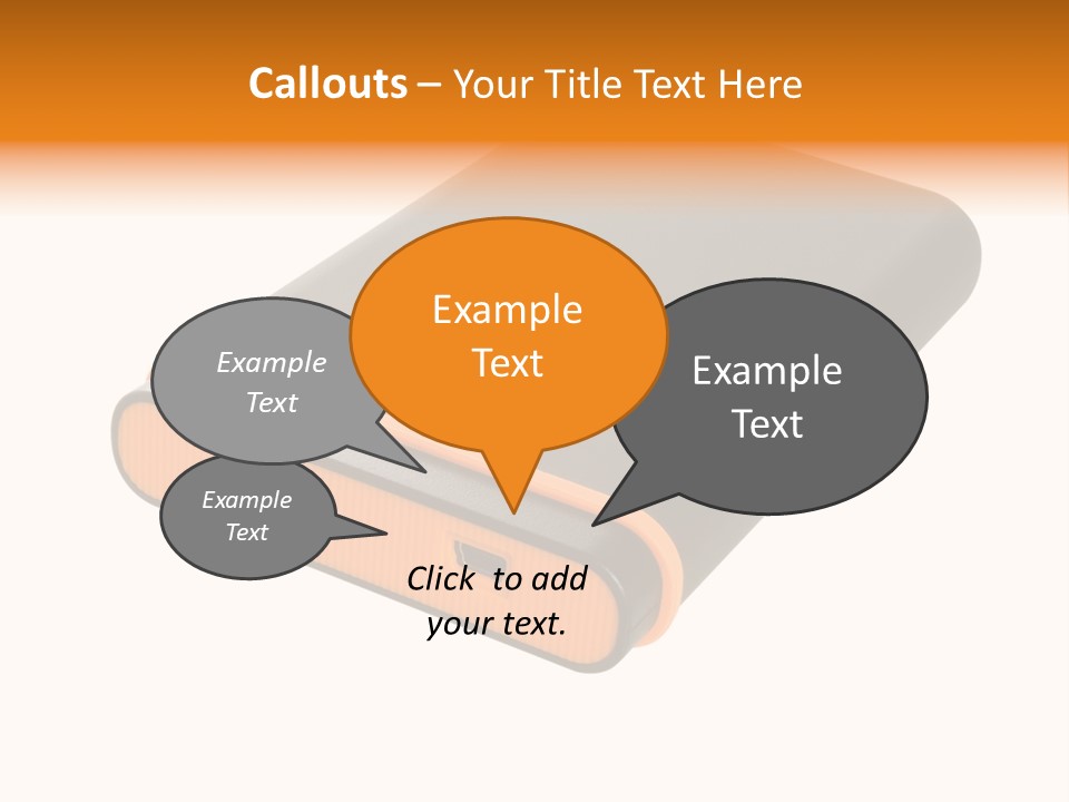 Button Drive Personal PowerPoint Template