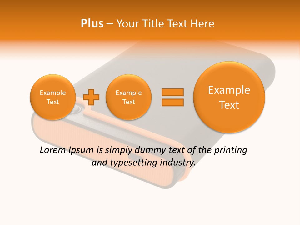 Button Drive Personal PowerPoint Template