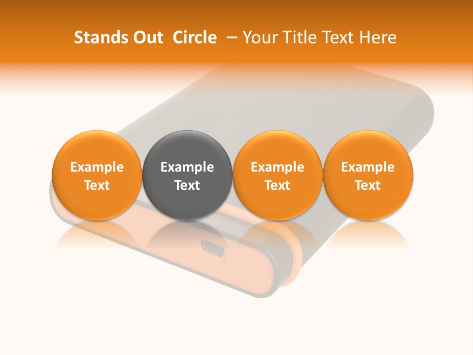 Button Drive Personal PowerPoint Template