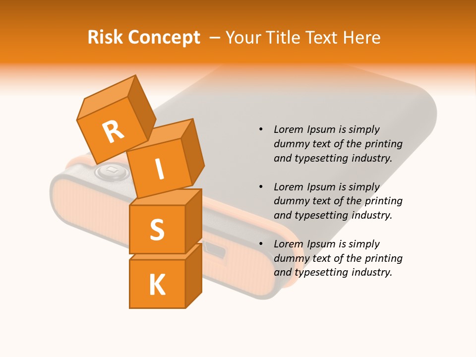 Button Drive Personal PowerPoint Template