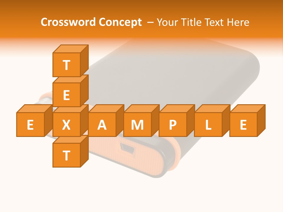 Button Drive Personal PowerPoint Template