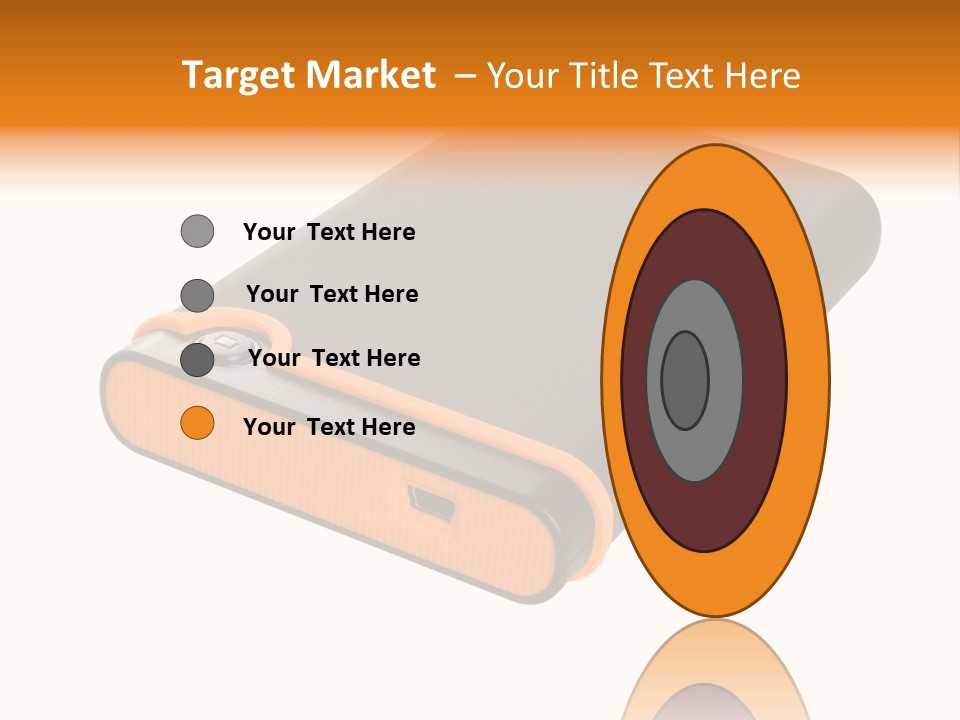 Button Drive Personal PowerPoint Template