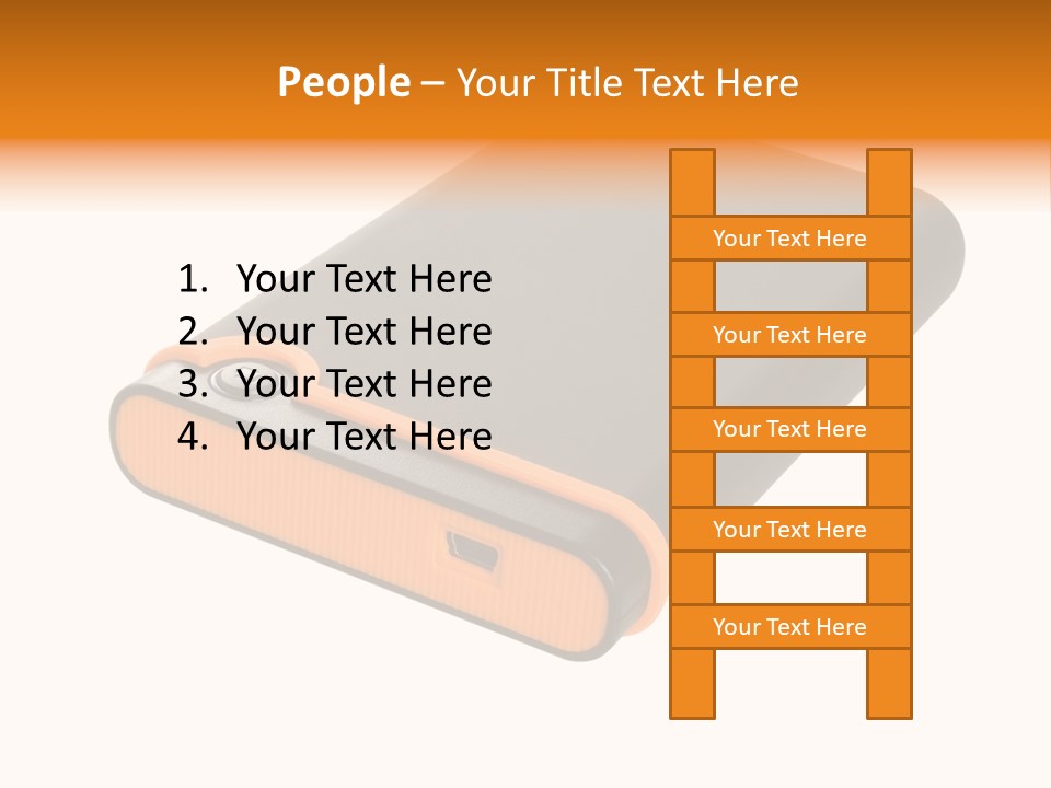 Button Drive Personal PowerPoint Template