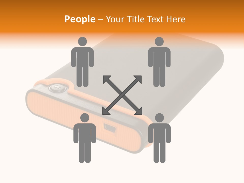 Button Drive Personal PowerPoint Template