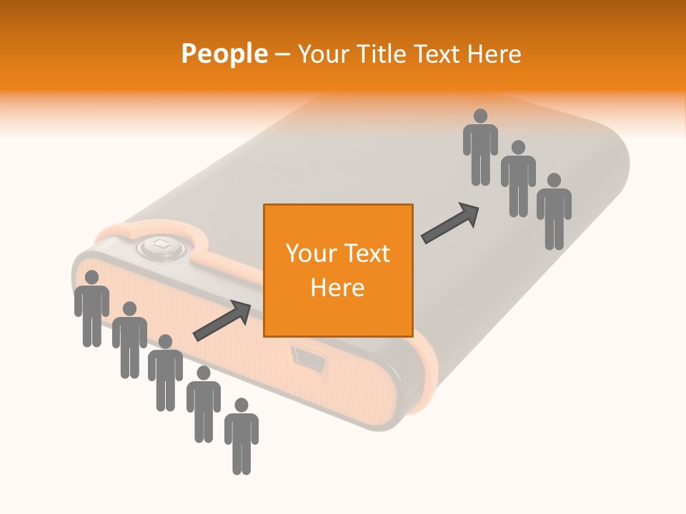 Button Drive Personal PowerPoint Template