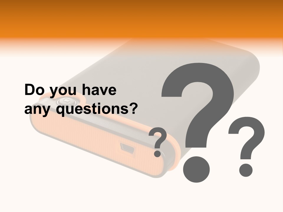 Button Drive Personal PowerPoint Template