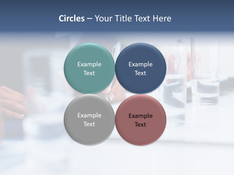 White Background Tank PowerPoint Template