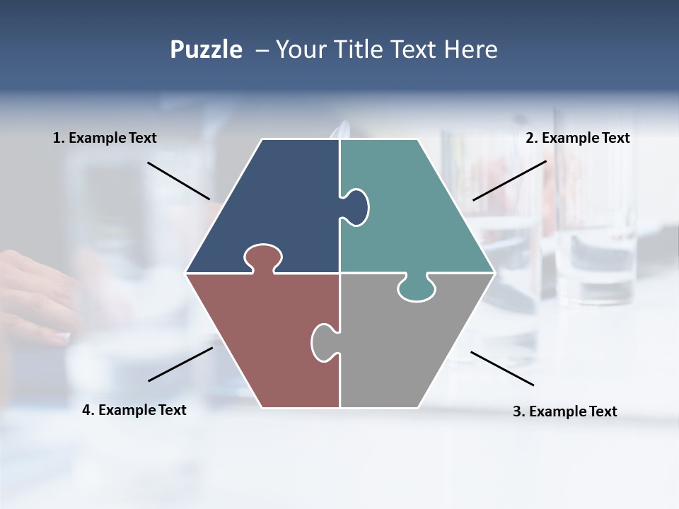 White Background Tank PowerPoint Template