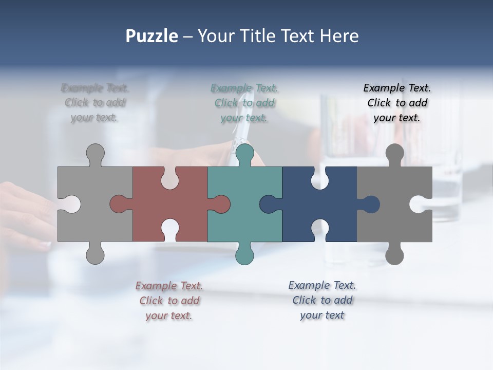 White Background Tank PowerPoint Template