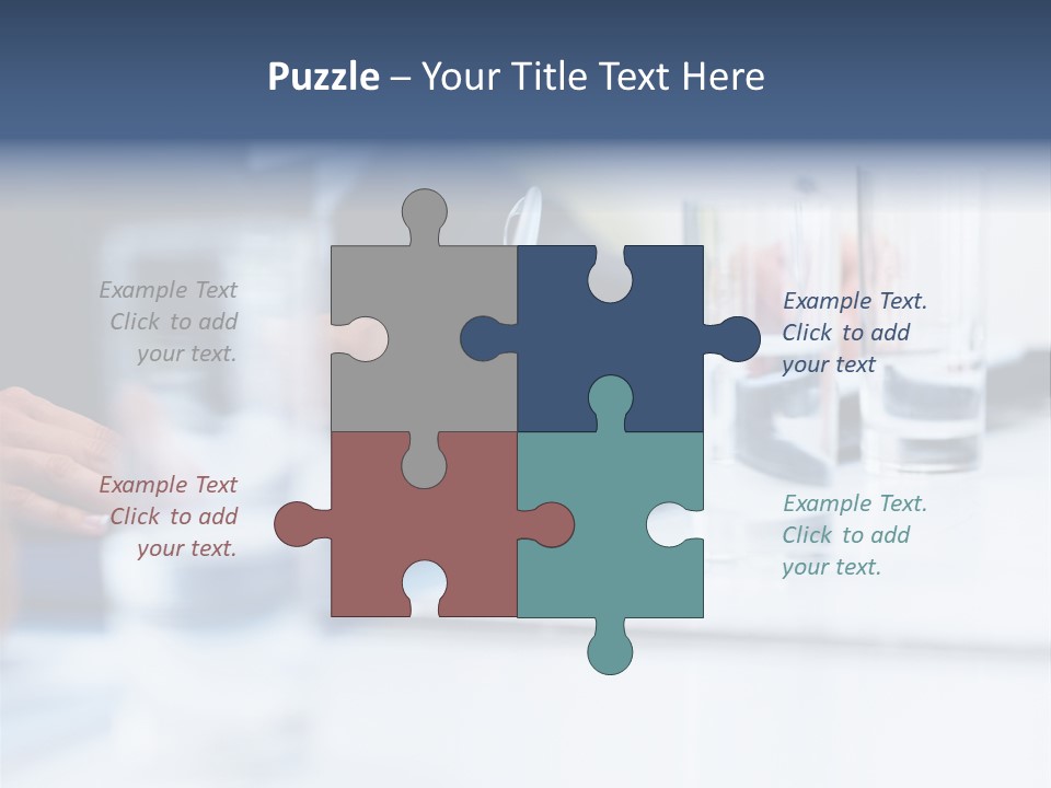 White Background Tank PowerPoint Template