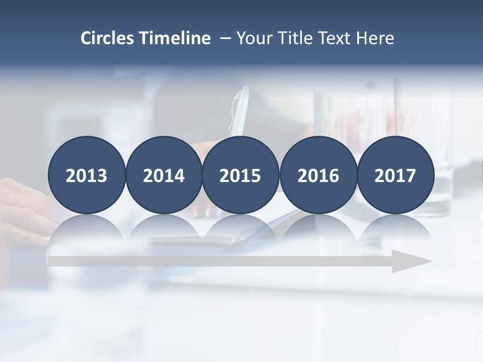 White Background Tank PowerPoint Template