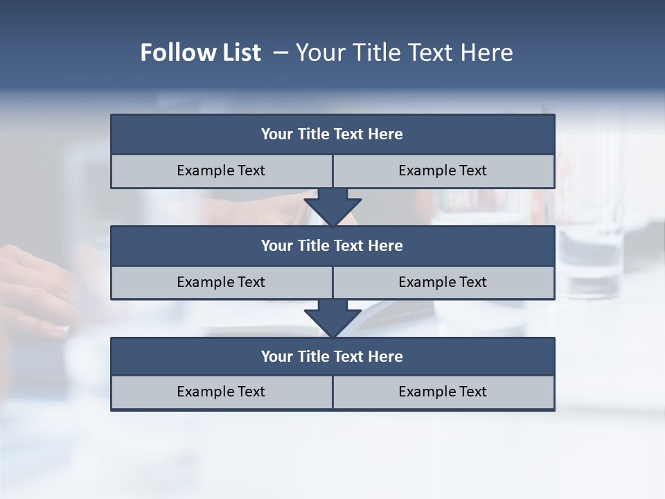 White Background Tank PowerPoint Template