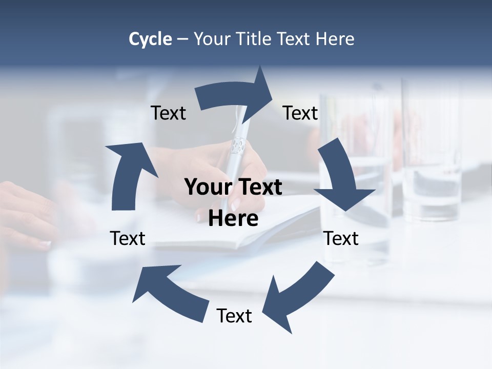 White Background Tank PowerPoint Template
