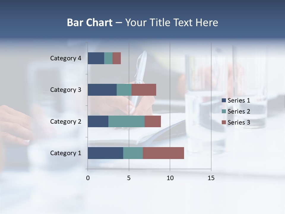 White Background Tank PowerPoint Template