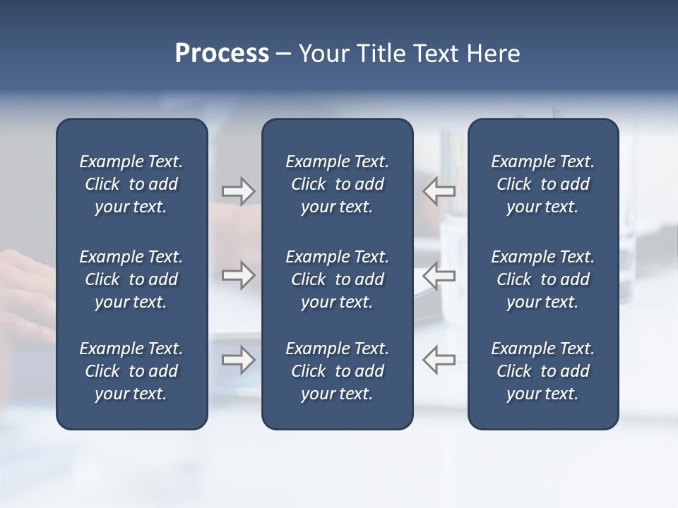 White Background Tank PowerPoint Template