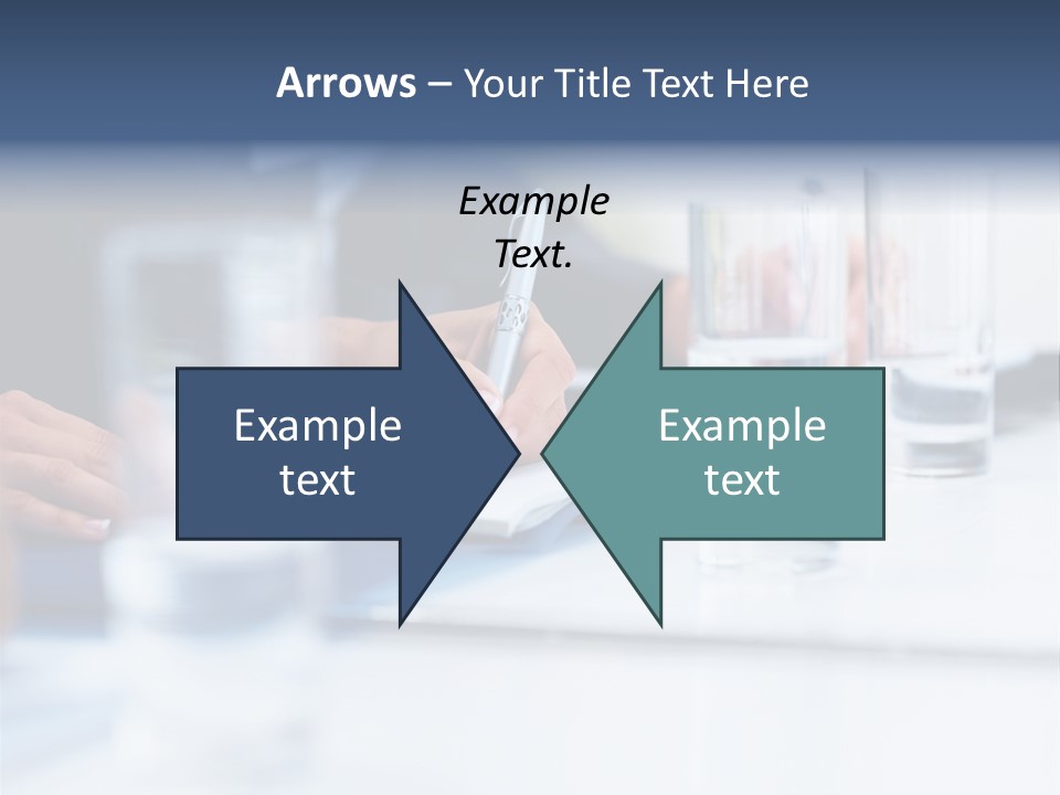 White Background Tank PowerPoint Template