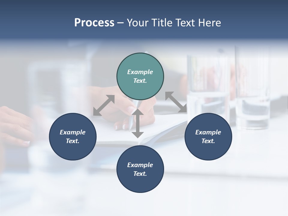 White Background Tank PowerPoint Template