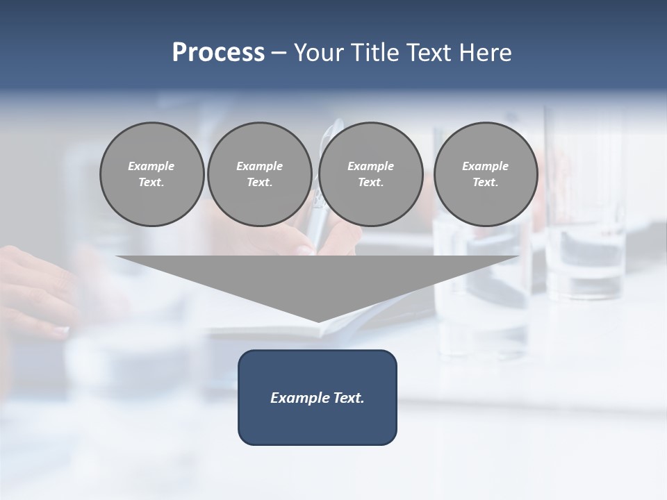 White Background Tank PowerPoint Template