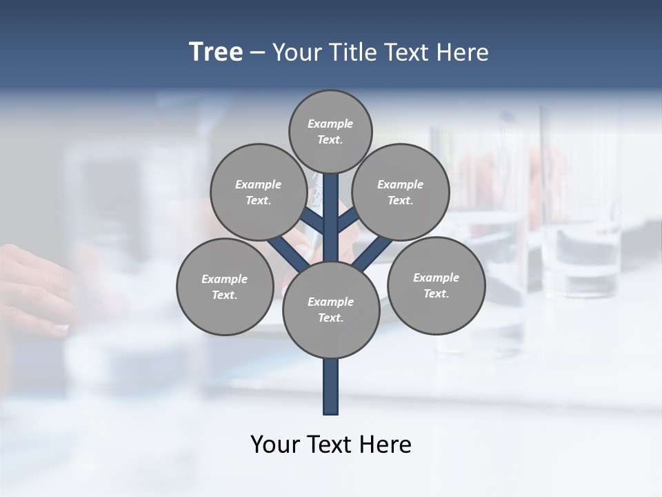 White Background Tank PowerPoint Template