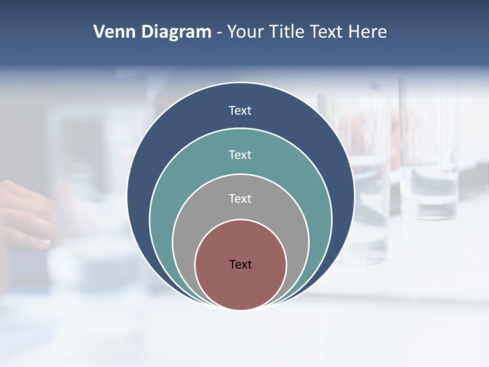White Background Tank PowerPoint Template