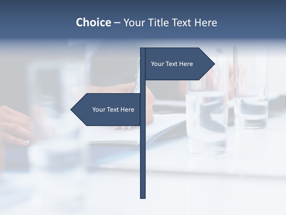 White Background Tank PowerPoint Template