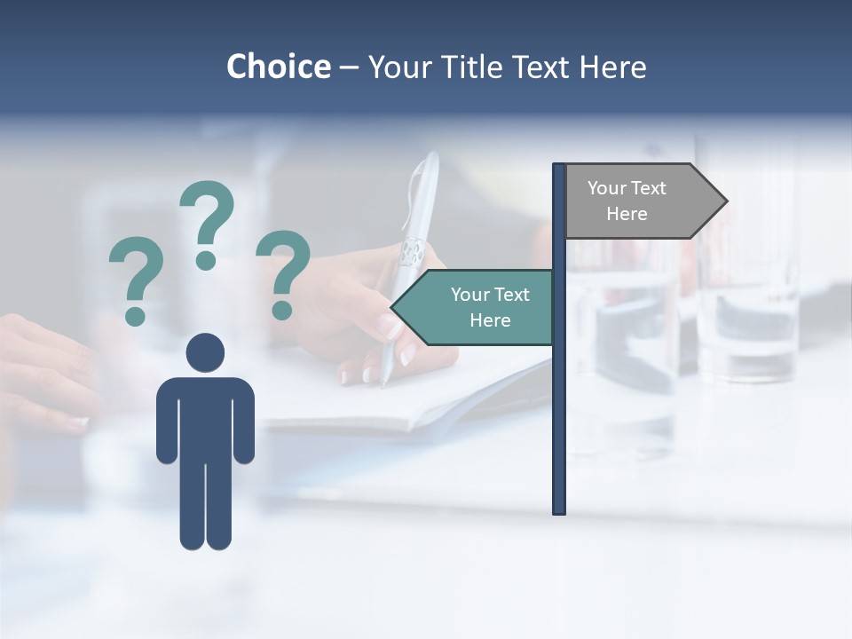 White Background Tank PowerPoint Template