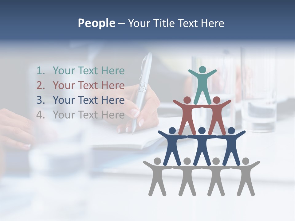 White Background Tank PowerPoint Template