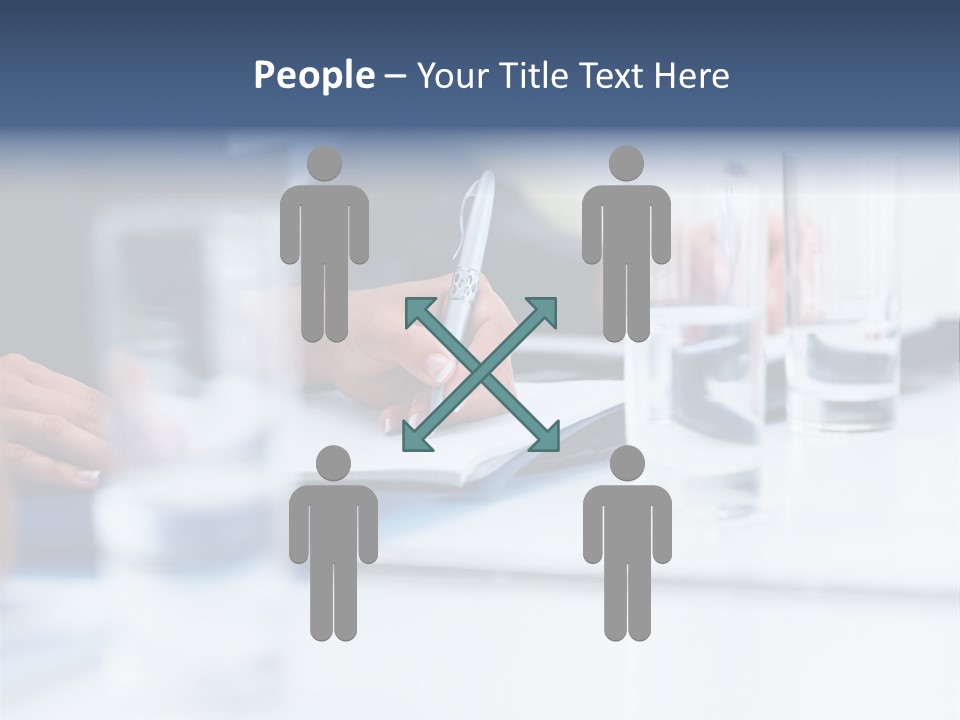 White Background Tank PowerPoint Template