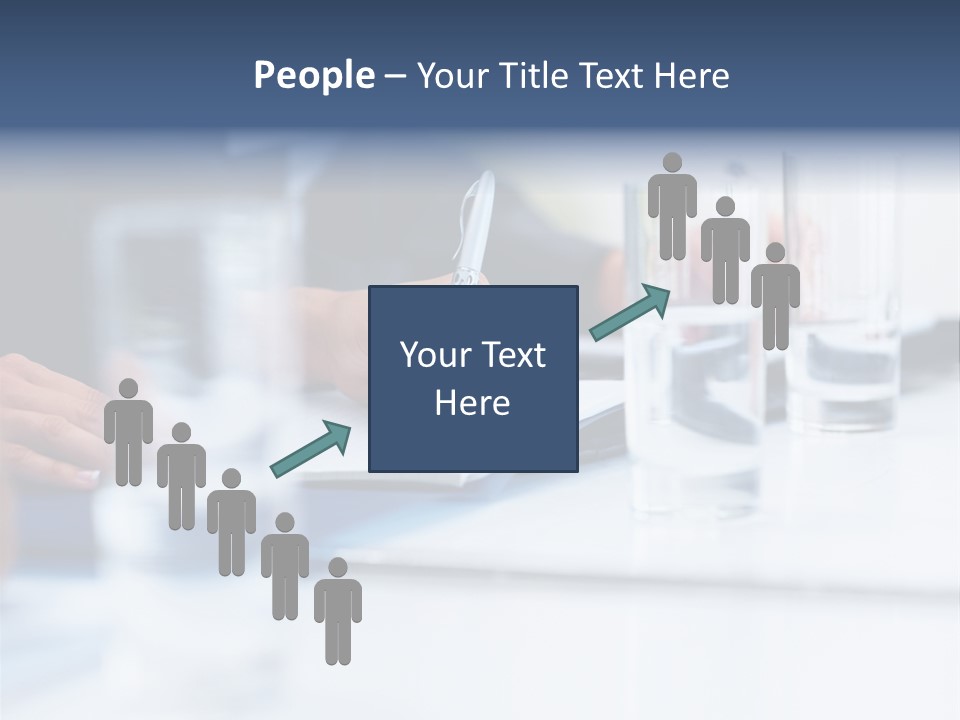 White Background Tank PowerPoint Template