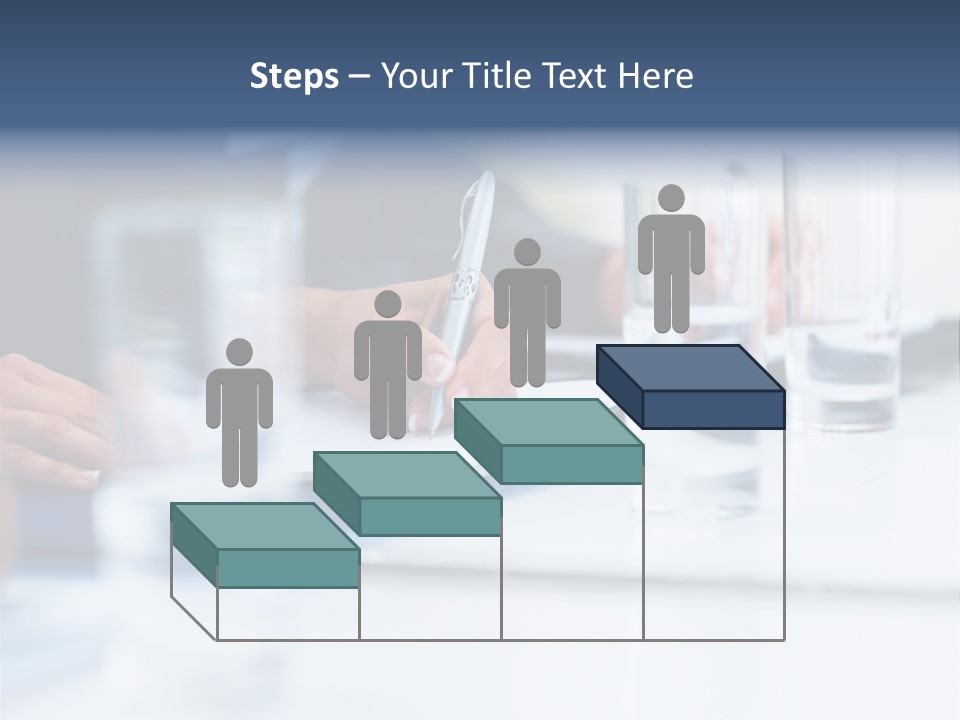 White Background Tank PowerPoint Template