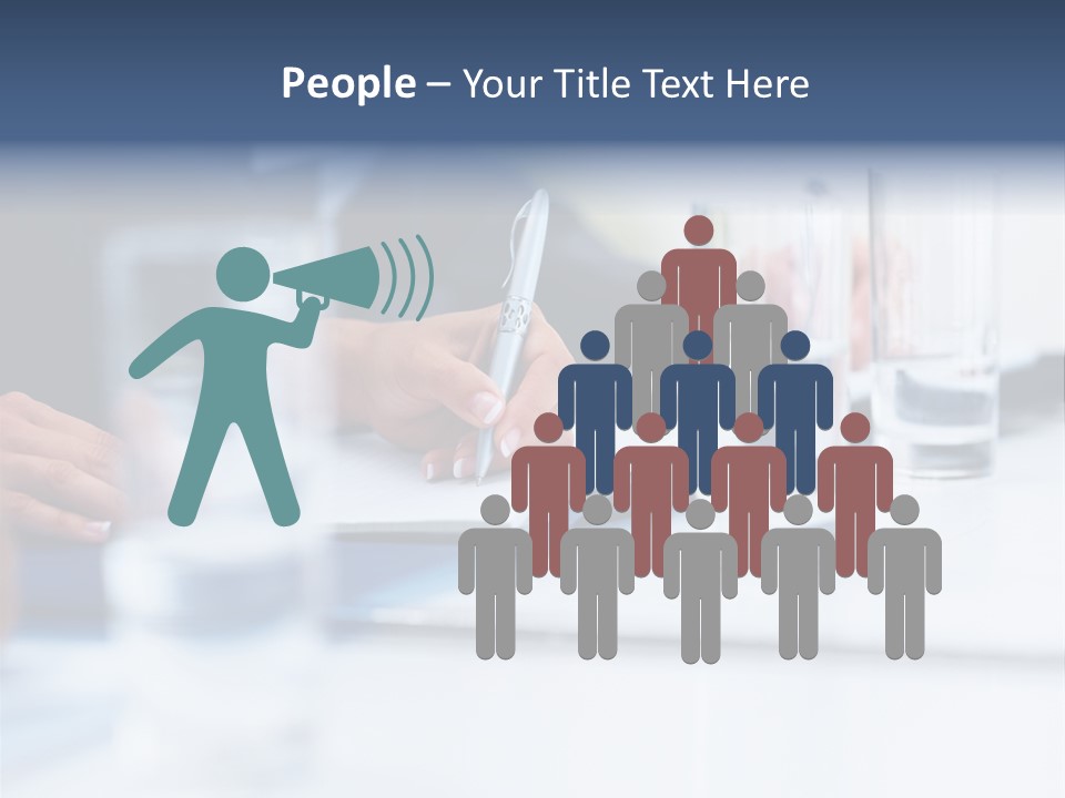 White Background Tank PowerPoint Template