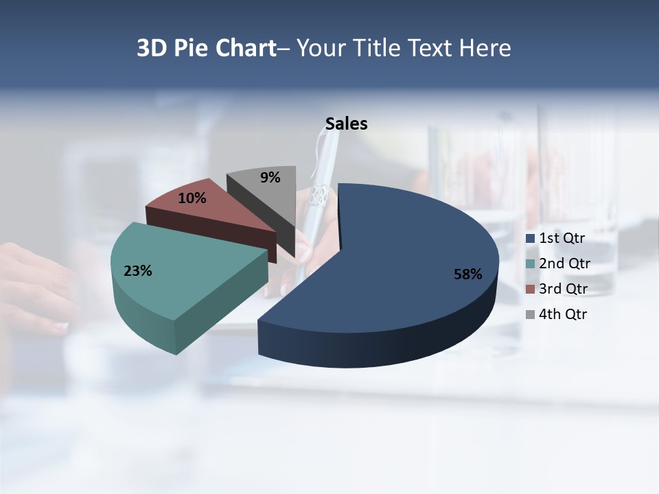 White Background Tank PowerPoint Template