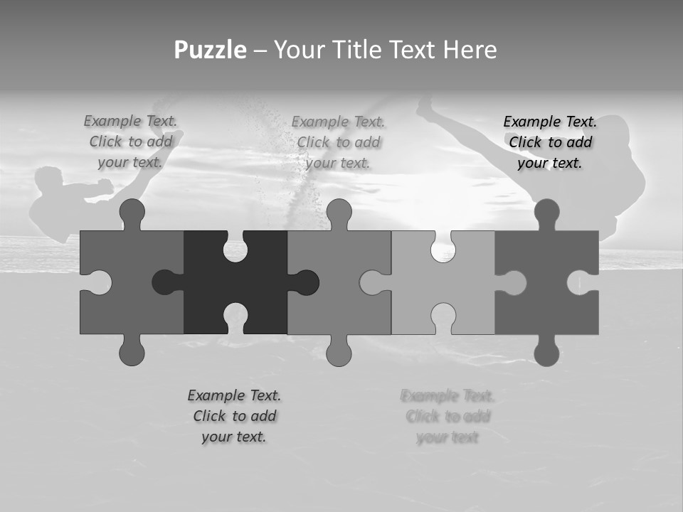 Male Martial Power PowerPoint Template