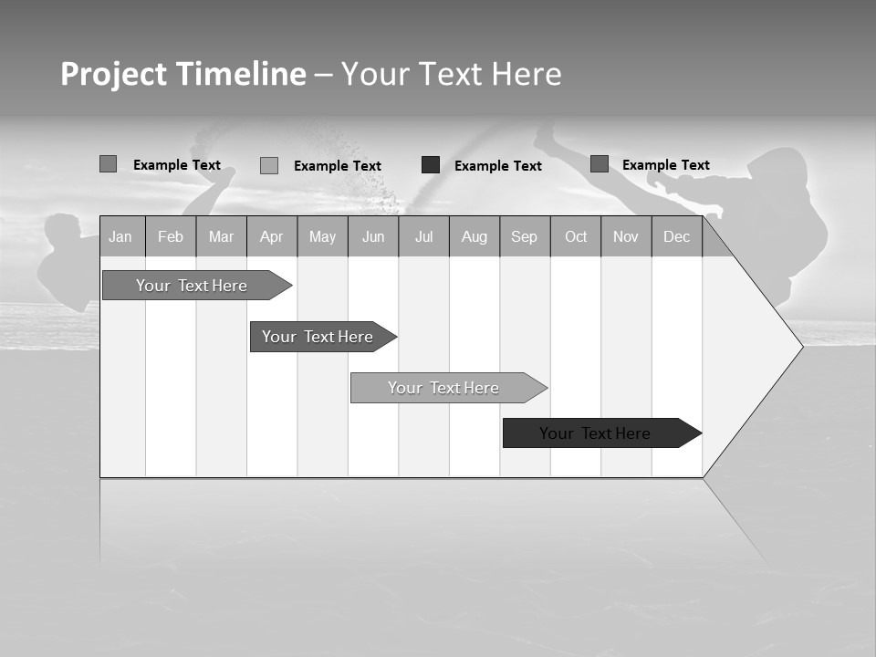 Male Martial Power PowerPoint Template