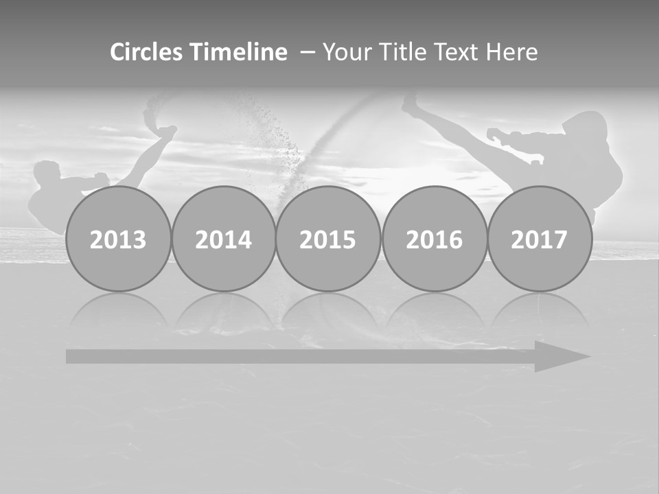 Male Martial Power PowerPoint Template